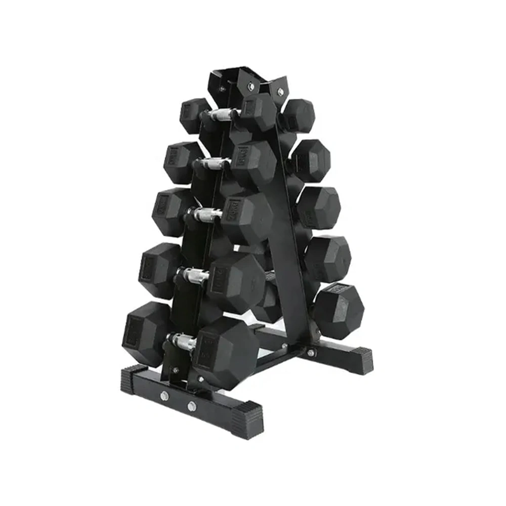 Rubber Adjustable Hex Dumbbell