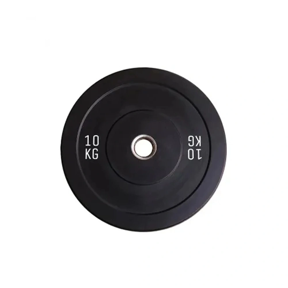 Black Barbell Weight Plate